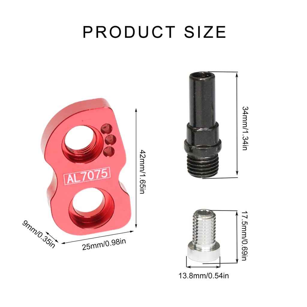 V Brake Post Extension Mounts Universal V Brake Extension block Brake Extension Seats set for Bike Wheel Size Upgrades