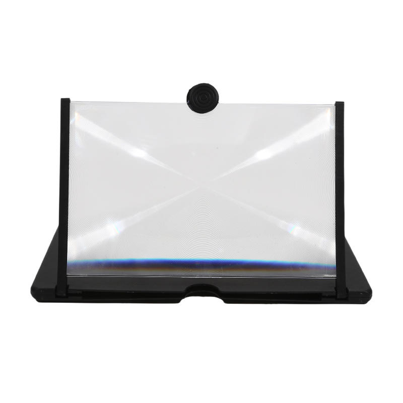 12-Inch Mobile Phone Screen Magnifier Amplifier Pull-Out Ultra-High Definition Smart Mobile Phone Movies Amplifier with Foldable Holder Stand