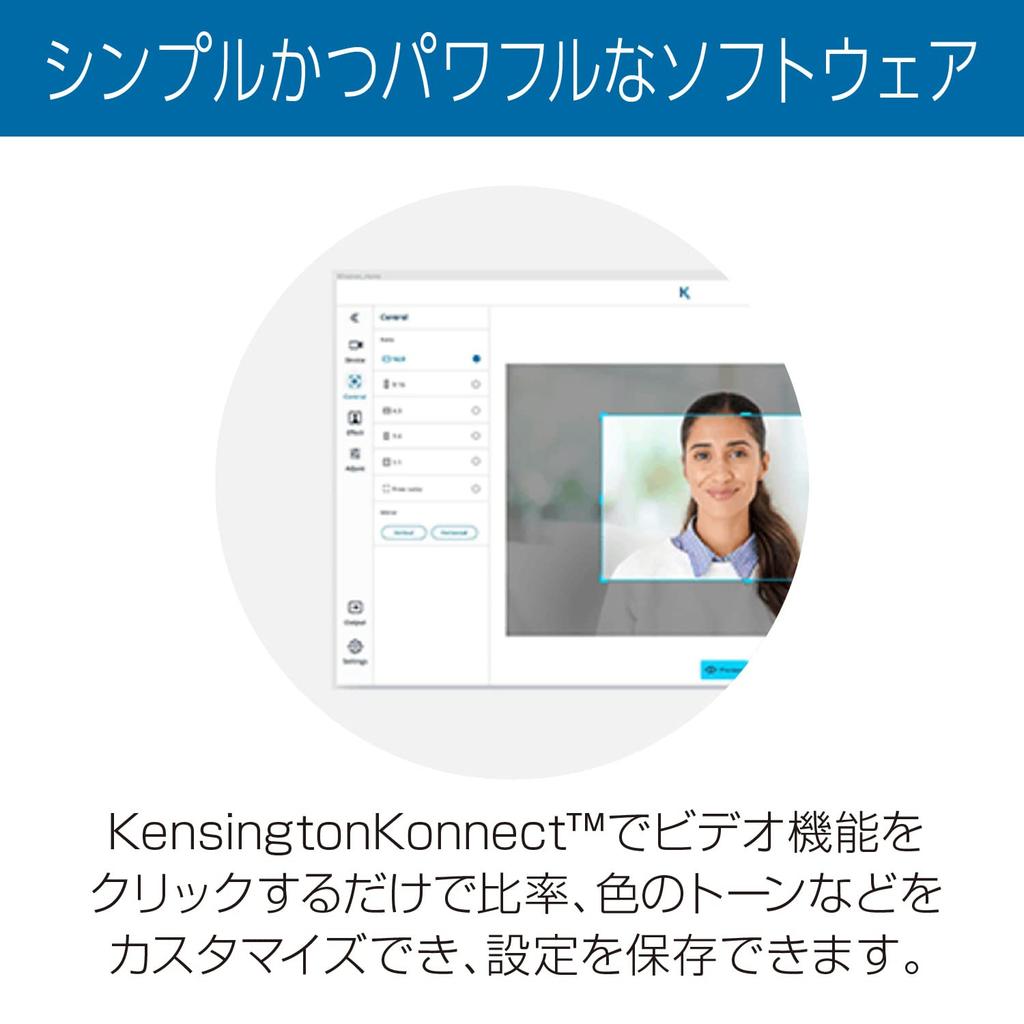 Kensington W2050 Pro 1080p Веб-камера с автофокусом Черный Подключение Подключение Угол обзора Широкий угол K81176JP USB-A USB-C 93°