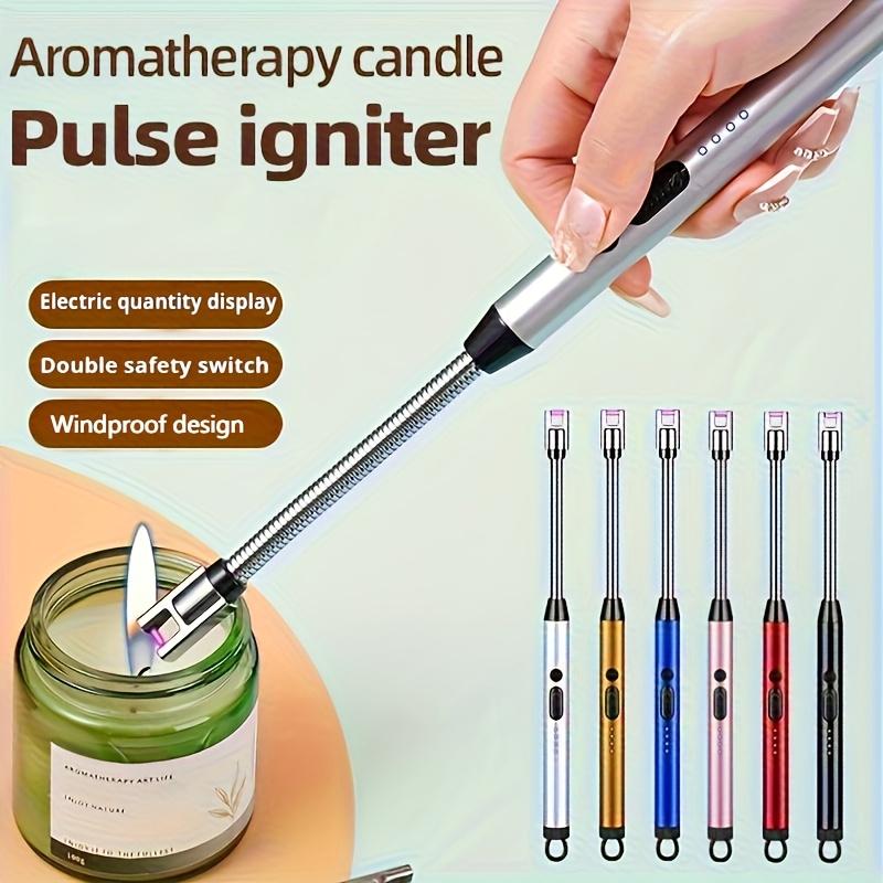 USB-зажигалка с быстрым зарядом и долгим сроком службы | Удлиненный термостойкий металлический корпус | Многоцелевая зажигалка-палочка для кемпинга на открытом воздухе, в чрезвычайных ситуациях