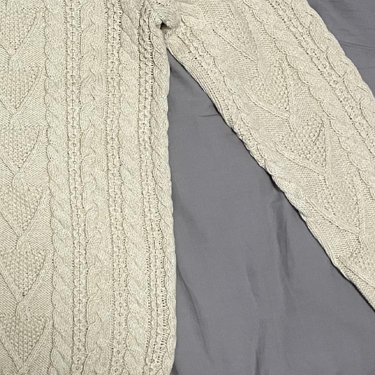 Polo Ralph Lauren Knit Sweater Ss23 Solid Color Round Neck Long Sleeve Men Tops Beige 323909913-001
