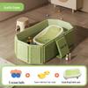 Jiashu Foldable Indoor Baby Bathtub - Thickened, Enlarged & Lengthened for Children