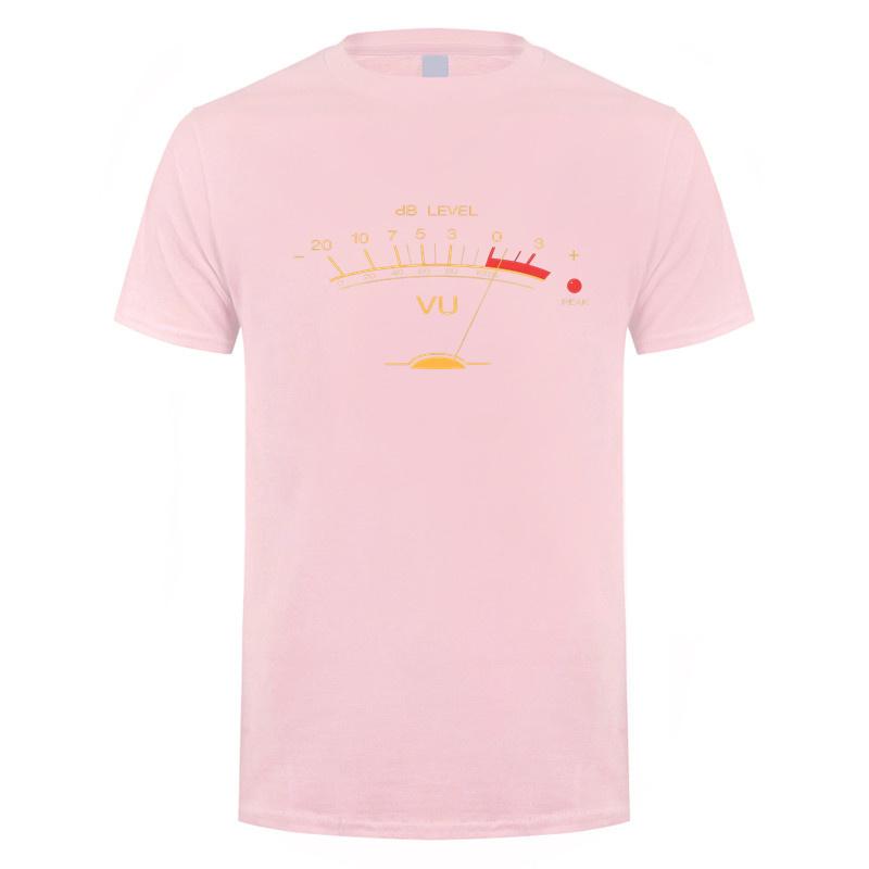 Volume Vu Meter Vintage Audio Engineer Recording Fan Classic T Shirt Unisex Cotton Streetwear Top Short Sleeve Gifts Tshirt Dy140
