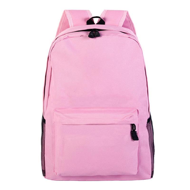 Пустой рюкзак для детей, учеников начальной школы, учеников средней школы, большой вместимости, простой универсальный рюкзак-сумка