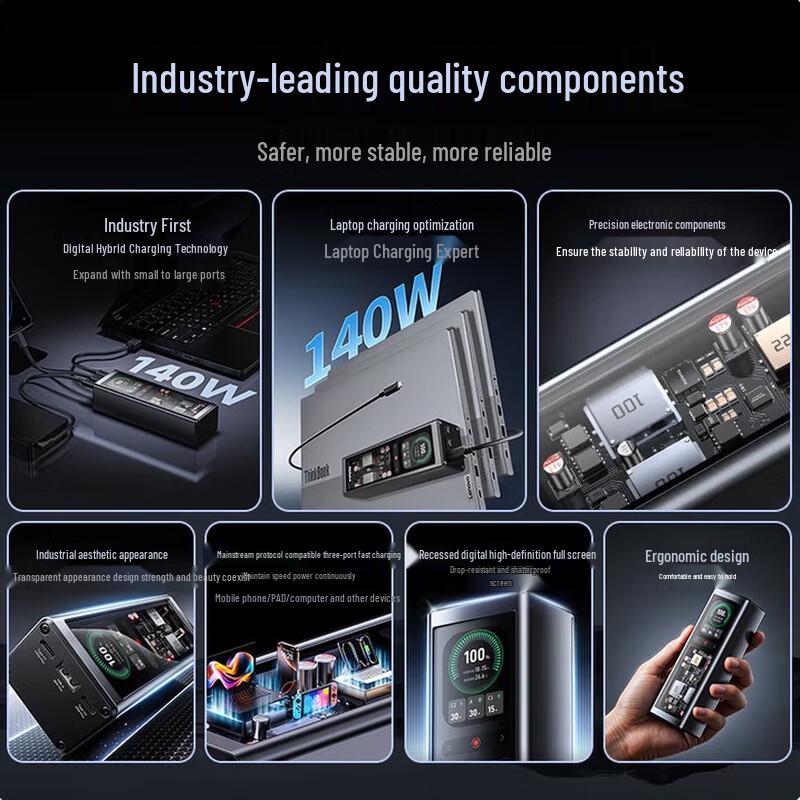 Lenovo thinkplus 140W 20000mAh Portable Laptop Charger