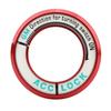 Key Box Cover Type Ignition Switch Decoration Ring, Qiilu Illumination Ignition Switch Cover Luminous (Red)