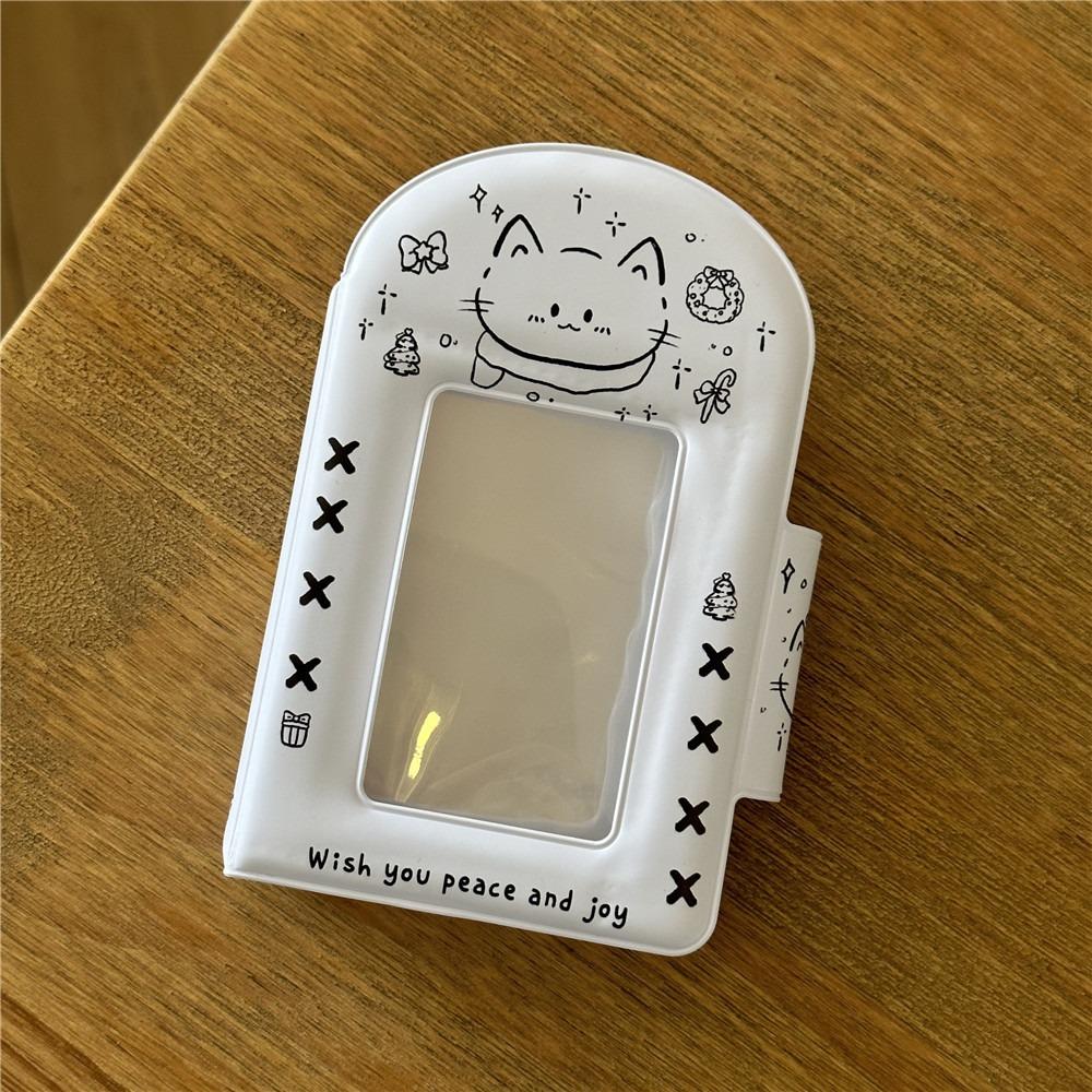 3 Inch Photocard Binder Cute Cat Idol Card Collect Book High Quality Collectible Card Album Unisex