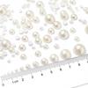Полукруглые бусины из АБС-пластика, имитирующие жемчуг, для DIY нейл-арта и чехлов для телефонов