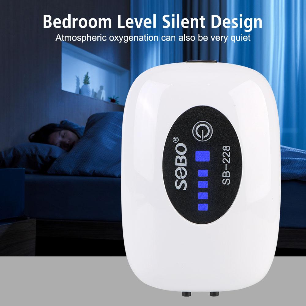 Аквариум USB зарядка небольшой портативный выхлопной клапан сверхтихий для внутреннего и наружного рыболовного аквариума кислородный воздушный насос компрессор 4800 мАч