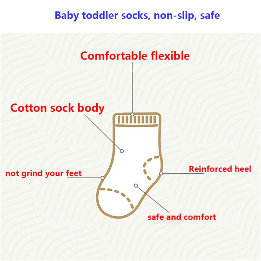 Animals Plush Soft Thickening Floor Sox Coral velvet socks Newborn Toddler Socks Anti-slip Slippers