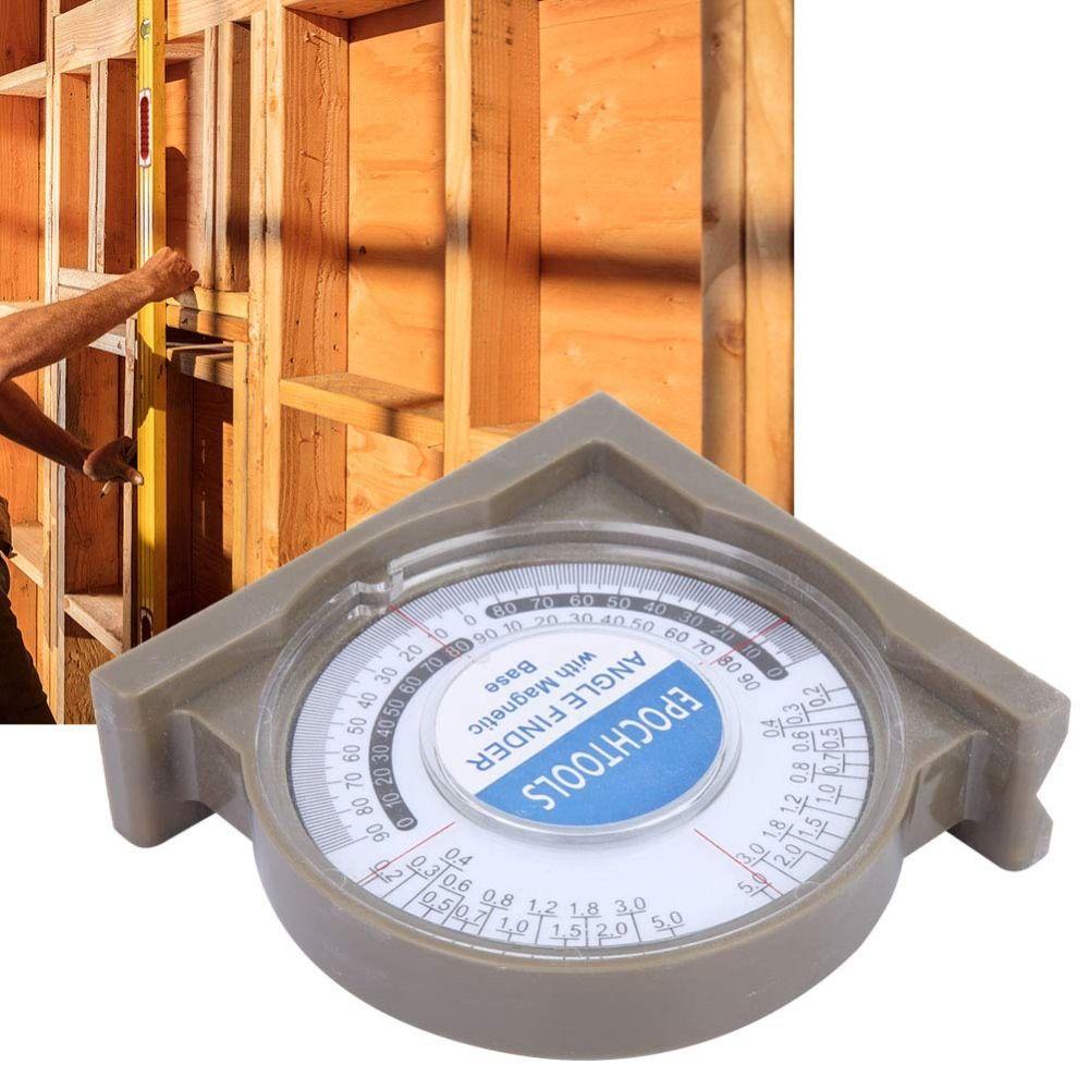 Magnetic Mini Level Meter High-Precision Portable Mini Protractor Inclinometer Level Carpentry
