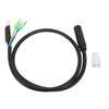 Electric  Motor Extension Cable M6 Female 9 Pin Waterproof Extension Cable for Front Rear Hub Mo