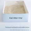 23-Pack Foldable Disposable Cat Litter Box for Travel - Extra Thick Paper Design