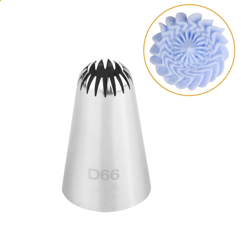1pc, Stainless Steel Pipping Tip for Perfectly Puffed Pastry and Decorated Cupcakes - Kitchen Gadget for Baking and Cooking
