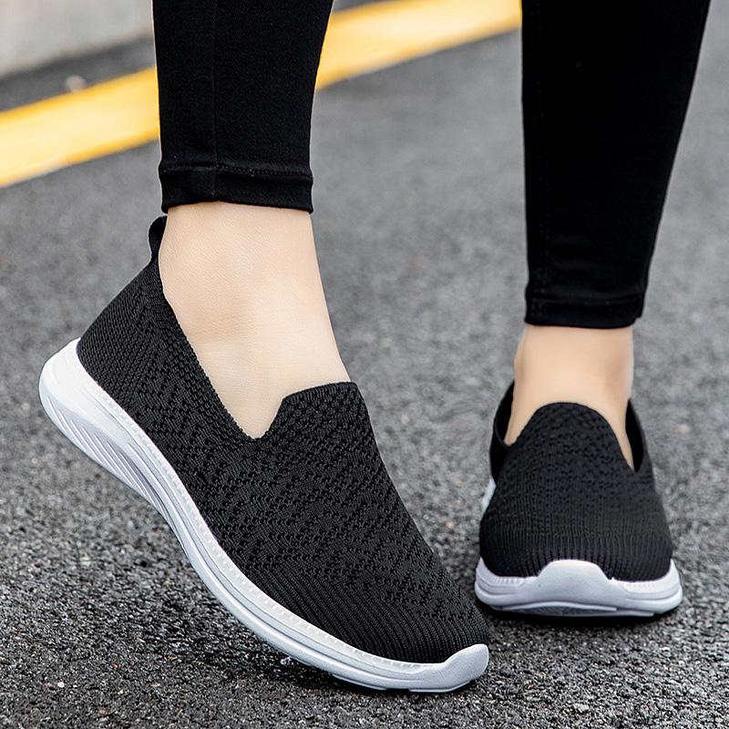 Женская обувь на мягкой подошве, Женская повседневная обувь из сетки, Спортивная и досуговая обувь, Женская вулканизированная обувь, Женская обувь на низком каблуке