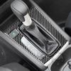 Real Carbon Fiber Car Accessories Gear Shift Panel Decorative Trim Cover Soft Sticker For Honda Fit /Jazz GR9  2024 2025