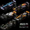 ABAC1 Bburago 1:43 2023 Модель F1 RB19 W14 SF23 C43 A523 AMR23 Гоночный Сплав Автомобиль Игрушка Red Bull Mercedes Alfa Romeo Apline