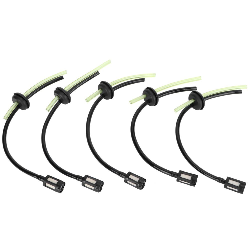 10pcs Plastic Fuel Line Hose Assembly 2 Hole Design Fuel Line Replacement Kit for GX35