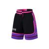 Li Ning Badfive Letter Print Basketball Shorts Men Shorts Black AAPS033-2