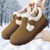 Women's Winter Versatile Fleece-Lined Slip-On Snow Boots