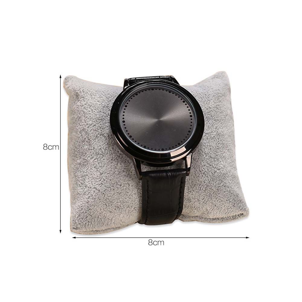 Подушка для демонстрации ювелирных изделий Бархатный держатель для наручных часов Органайзер для ювелирных изделий Дисплей для браслетов Подушка-дисплей