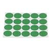 Billiard Patch Sticker 1 Sheet of 20pcs Fade Proof Strong Adhesion Pool Cloth Repair Sticker Patch