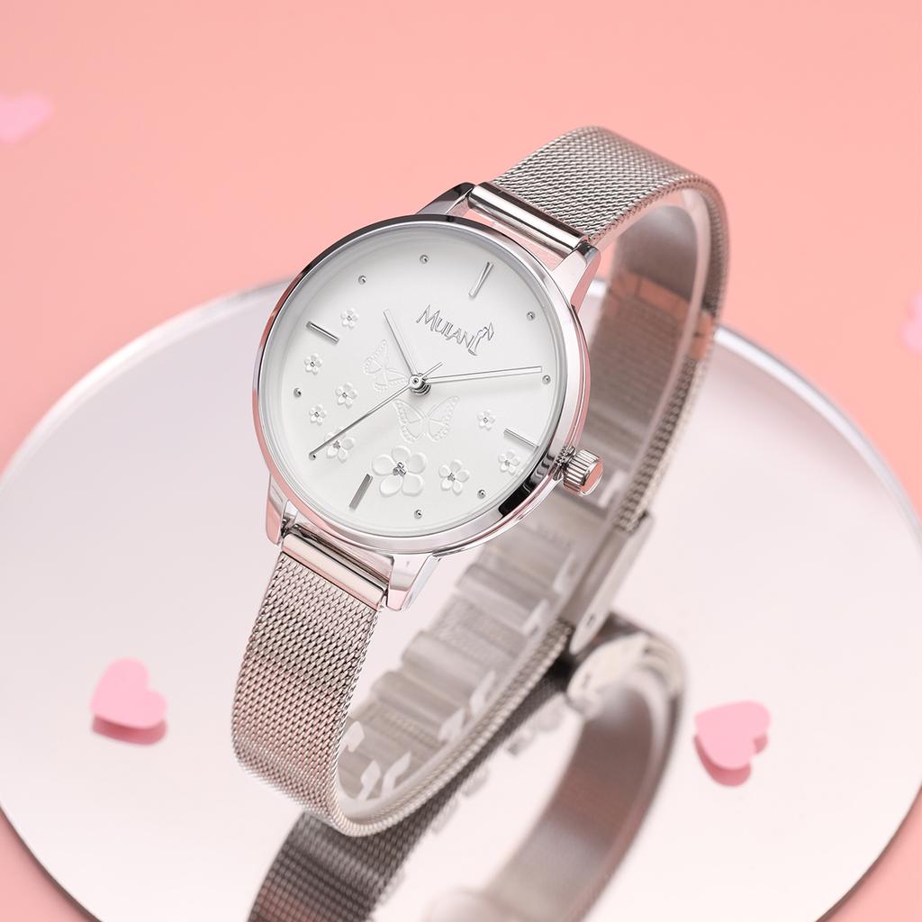 Disney Watch Korean Edition Youth Simple Fashion Mulan Series Women's Watch Student Watch Waterproof Student Women's Watch
