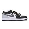 Jordan Air Jordan 1 Низкие Винтажные Баскетбольные Кроссовки Устойчивые к Скольжению и Истиранию Мужские Темно-Серые 553558-131(Team85-S-BOX-A)