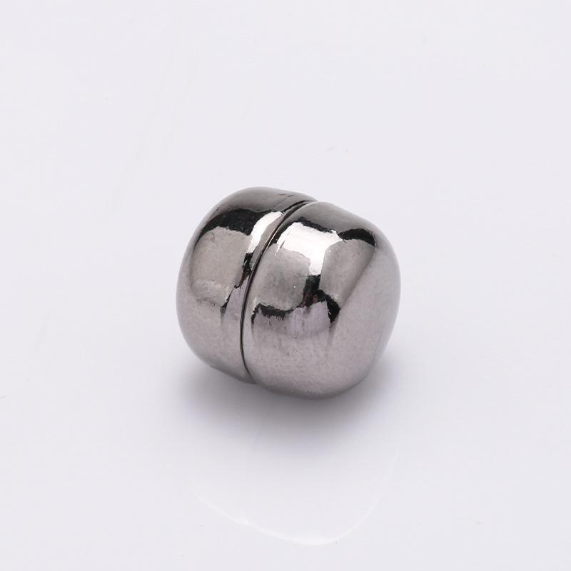 Компактные съемные металлические магнитные зажимы для рубашек, воротников и шарфов смешанных цветов