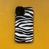 Чехол для телефона в полоску с зеброй для Iphone 11 14 Pro Max 13 Mini 12, защитный силиконовый чехол для камеры для Iphone Xr Xs X 7 8 Plus Se2020