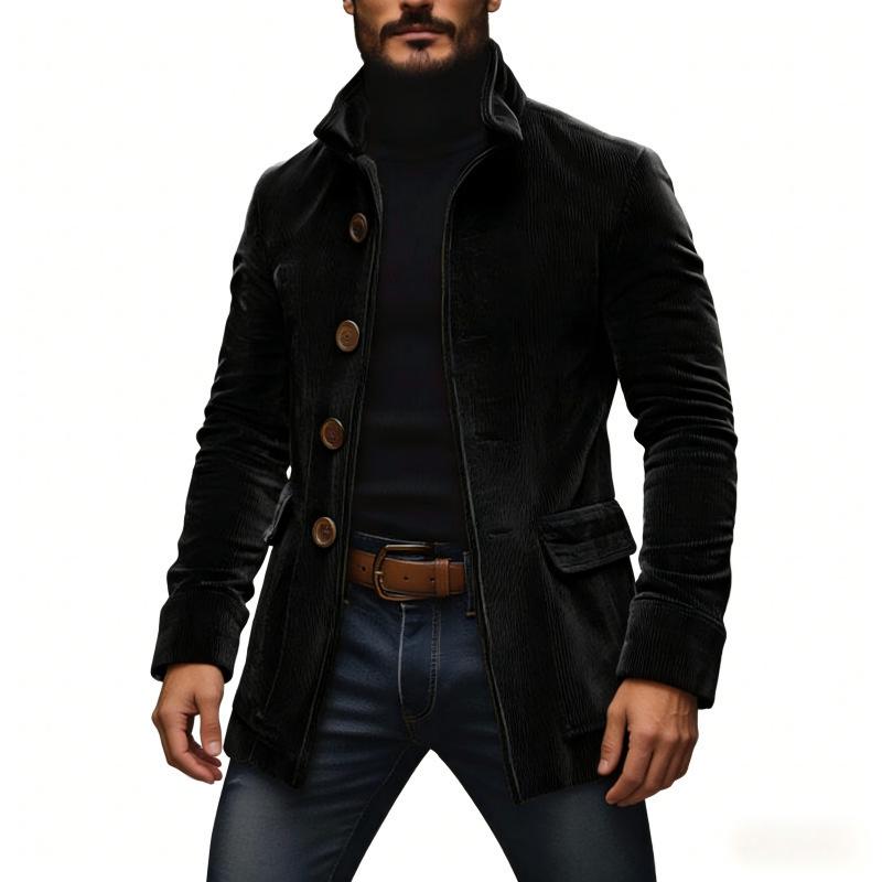 Модный однобортный пиджак для мужчин 2025 года - Многоцветный, Разные размеры