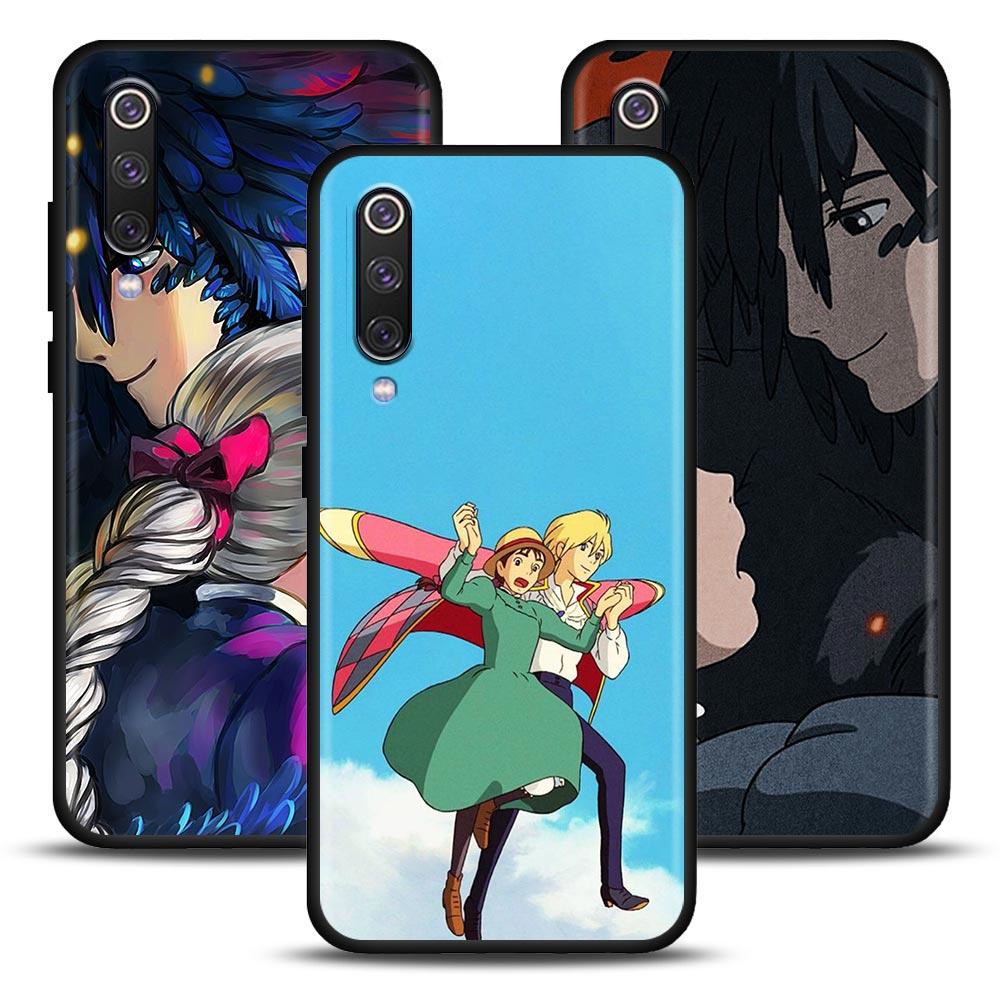 Миядзаки Хаяо аниме «Ходячий замок Хаула» мягкий чехол для Xiaomi Mi 9 9se 8 10 T A2 Lite 10S 9T CC9 Note 10 Pro 9Lite чехол Fundas