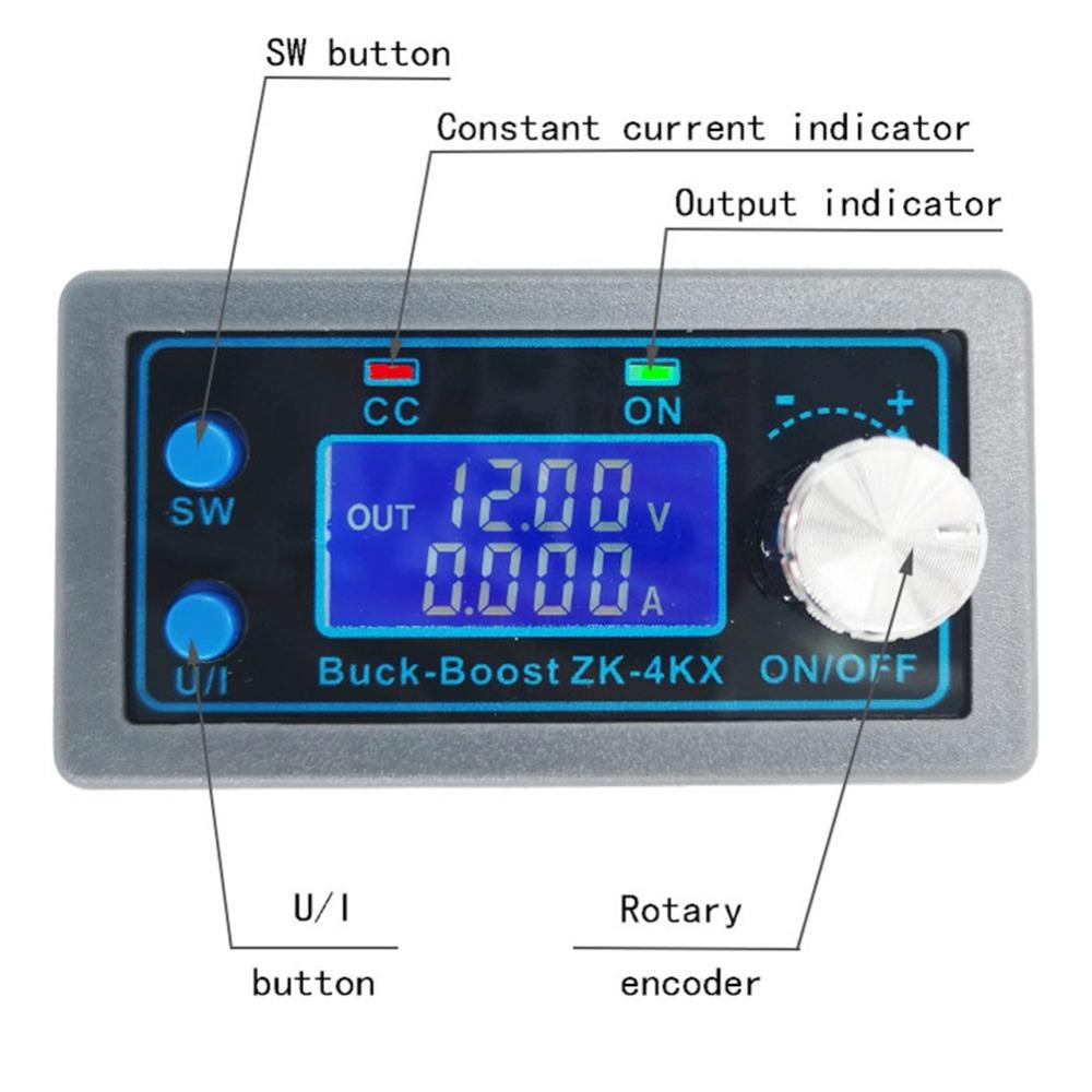 Сделай сам CC CV Регулятор Питания Переменное Напряжение DC DC CNC Повышающе-понижающий Преобразователь Питания Регулируемый