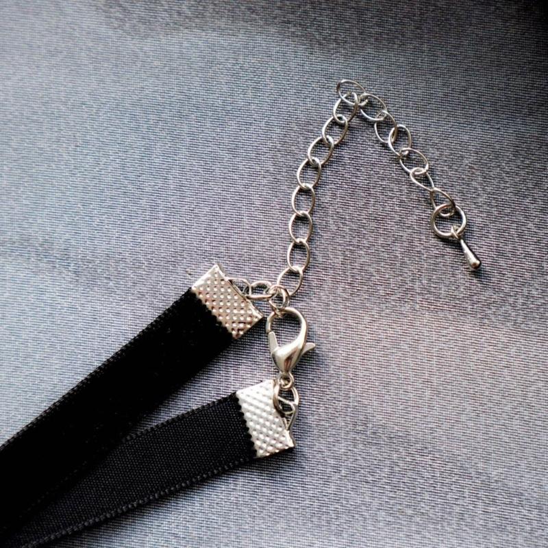 Хрустальное круглое сердце любви Черный бархат - Ожерелье-чокер с винтажными стразами в стиле панк, цепочка на ключицу, подарок для женщин