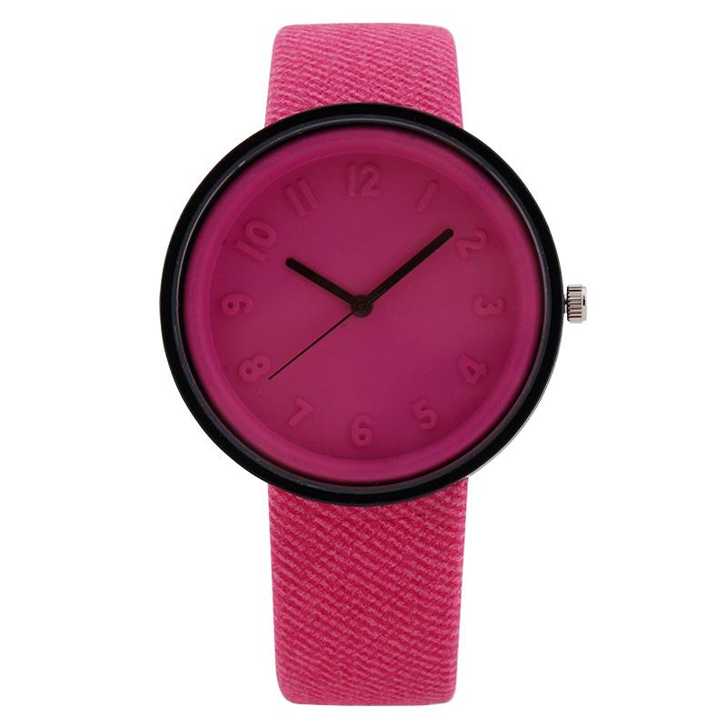 Обработка на заказ мода японский хипстер Харадзюку цветные желе цифровые мужские часы женские часы студенческий ремень