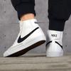 Nike Кроссовки Blazer Mid 77 Mid top для скейтбординга Белые Черные DA4086-100