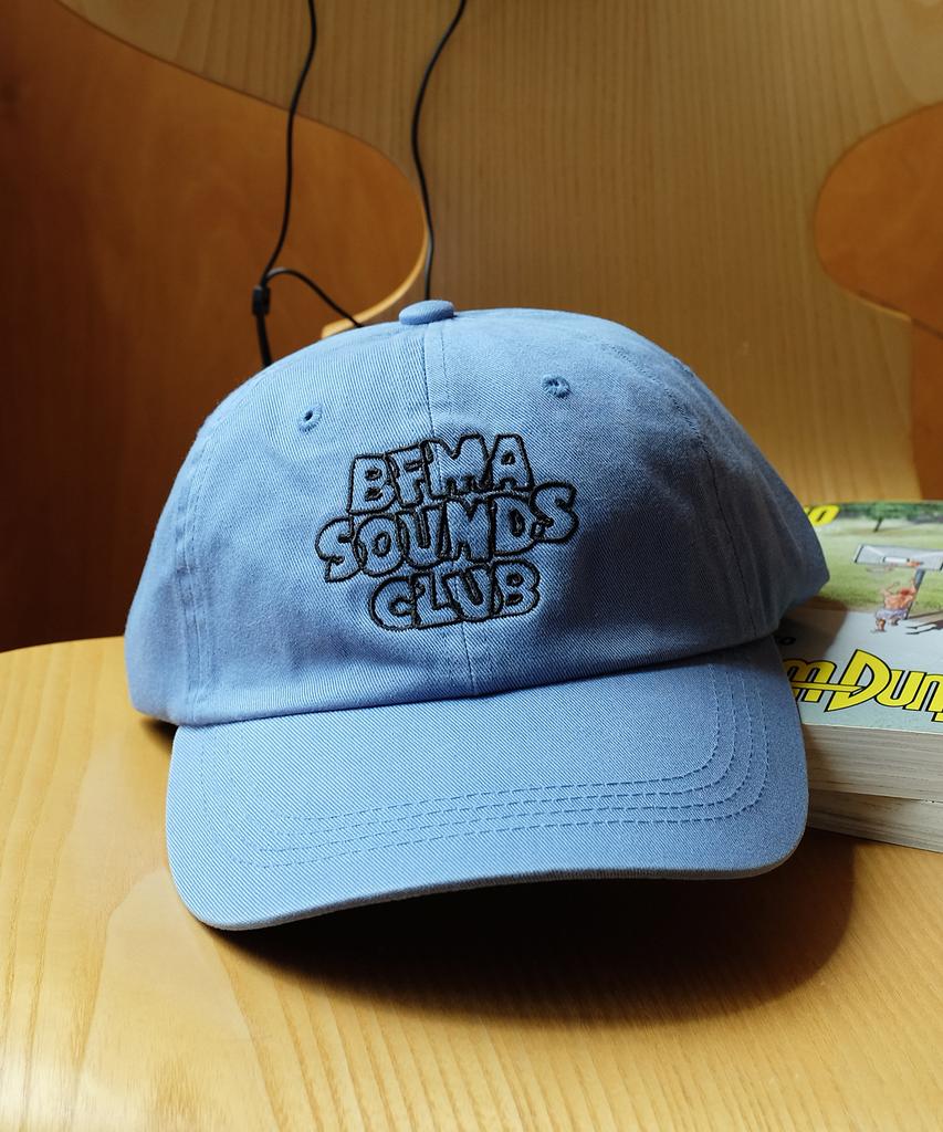 Кепка-бейсболка Beollunpeulenjeu Bfma Sounds Club, выстиранная, светло-голубая