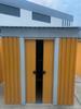 Rainproof Steel Storage Shed with Lock for Garden Tools and Sundries