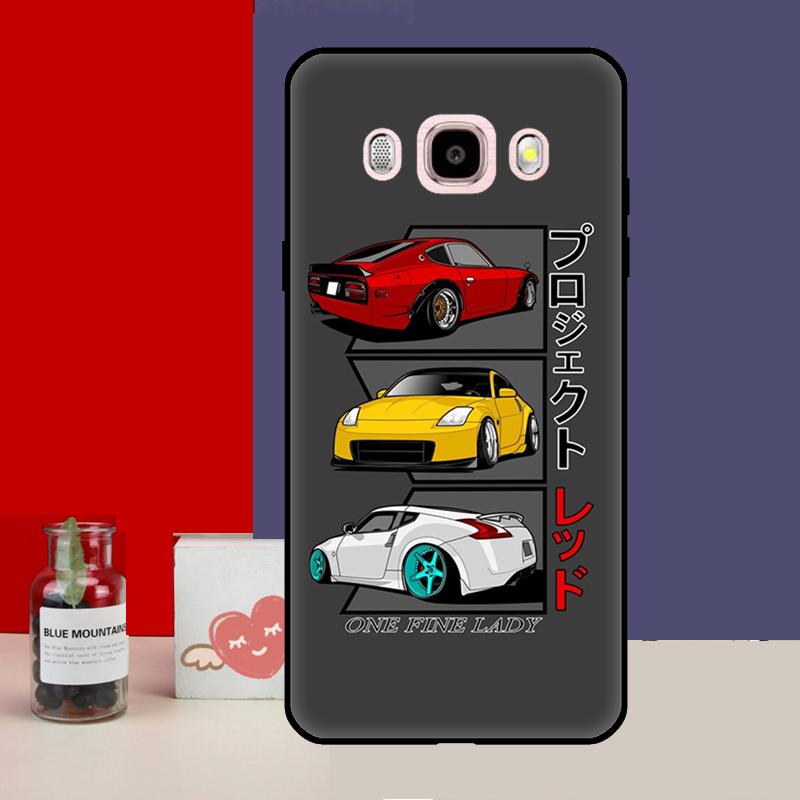 Sports Car JDM Drift 350Z 370Z Case For Samsung Galaxy J3 J5 J7 2017 J1 A3 A5 2016 J4 J6 Plus A6 A8 A7 A9 J8 2018 Cover