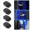 For Dodge Durango 11-21 Carbon Fiber Car Door Lock Cover Buckle Cap Trim Cover4*