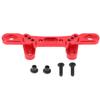 RC Shock Damper Tower Mount Aluminum Alloy RC Rear Front Shock Tower for Tamiya TT02 UpgradeRed