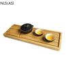 Simple Bamboo Dry Foam Tea Tray Household Rectangular Small Tea Tray Chinese Bamboo Tea Tray Small Tea Table Tea Tray