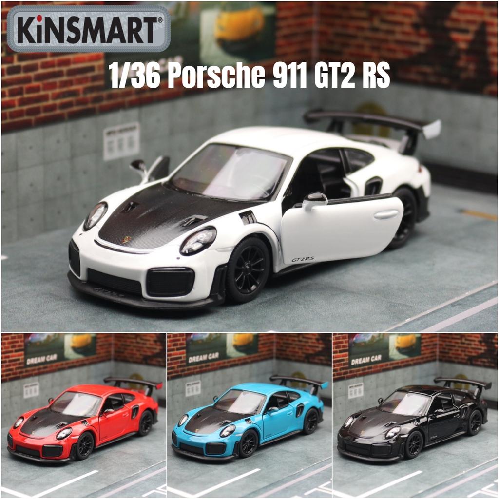 pdbn6 KiNSMART Toy Car Model 1/36 Porsche 911 GT2 RS Super Racing Alloy Diecast Miniature Vehicle Collection Gift For Children Boy Kid