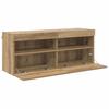 TV Wall Cabinet Artisan Oak 100 x 30 x 40 cm Particleboard