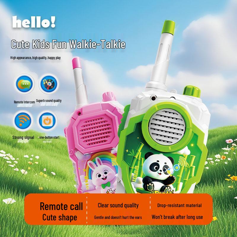 Children's Outdoor Walkie-Talkie Set: Parent-Child Interactive Wireless Communicator.