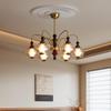 Song Dynasty Bamboo Chandelier: Retro Aesthetic for Living Room and Bedroom