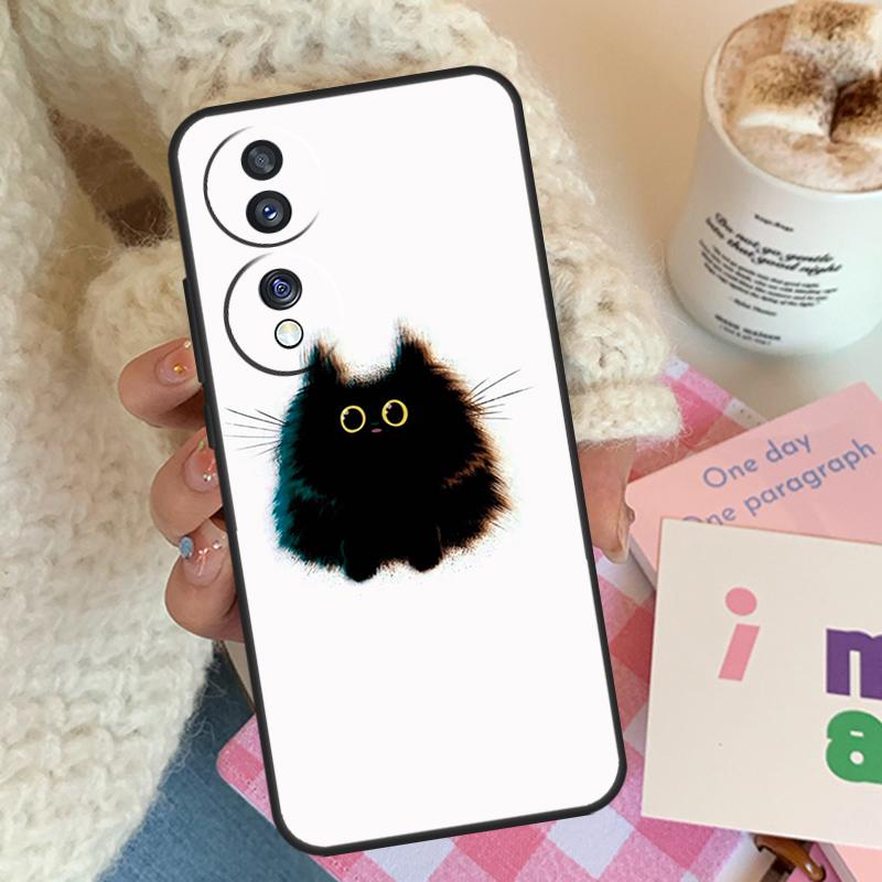 Комплект Котиков Милый Чехол Для Honor X8 X6 X7 X9 Magic 4 5 Pro 50 70 90 Lite 8X Honor X9a X6a X7a X8a X9b Чехол