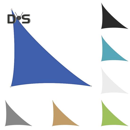 Треугольный солнцезащитный козырек, парус, водонепроницаемый, блокирующий УФ-излучение, навес от солнца, уличный тент, тент для заднего двора, сада, террасы, перголы