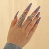 1PC Women's Fashion Design Zircon Ring Zircon Accessories Suitable for Date, Party, Festival Gifts-1488