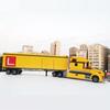 City Technical Transporter Yellow Truck Compatible 3221 Building Blocks Brick Figures Set Vehicle Model Childrens Toy Gift